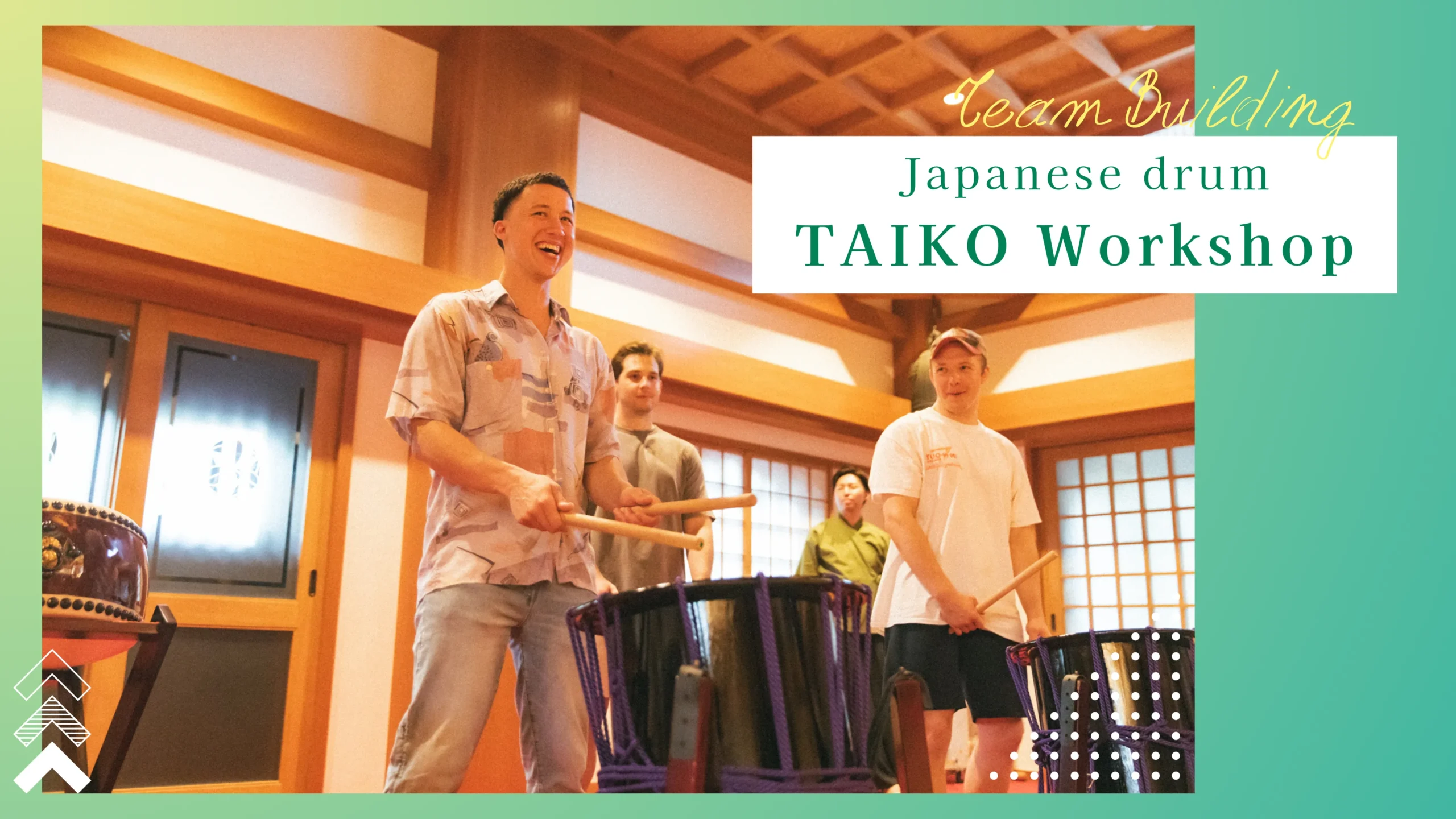 Japanese drum TAIKO Workshop